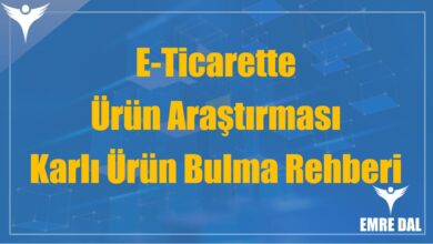 E-Ticarette Ürün Araştırması: Karlı Ürün Bulma Rehberi