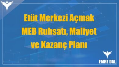 Etüt Merkezi Açmak: MEB Ruhsatı, Maliyet ve Kazanç Planı
