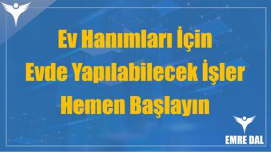 Ev Hanımları İçin Evde Yapılabilecek İşler | Hemen Başlayın