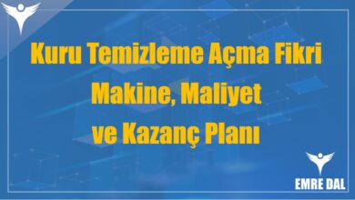 Kuru Temizleme Açma Fikri: Makine, Maliyet ve Kazanç Planı