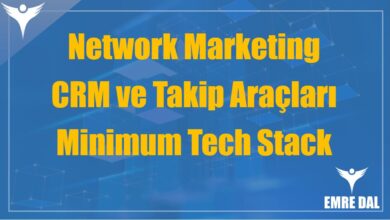 Network Marketing CRM ve Takip Araçları: Minimum Tech Stack