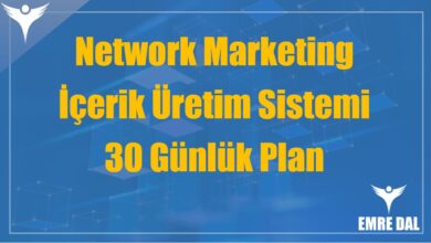 Network Marketing İçerik Üretim Sistemi: 30 Günlük Yapay Zeka Destekli Plan
